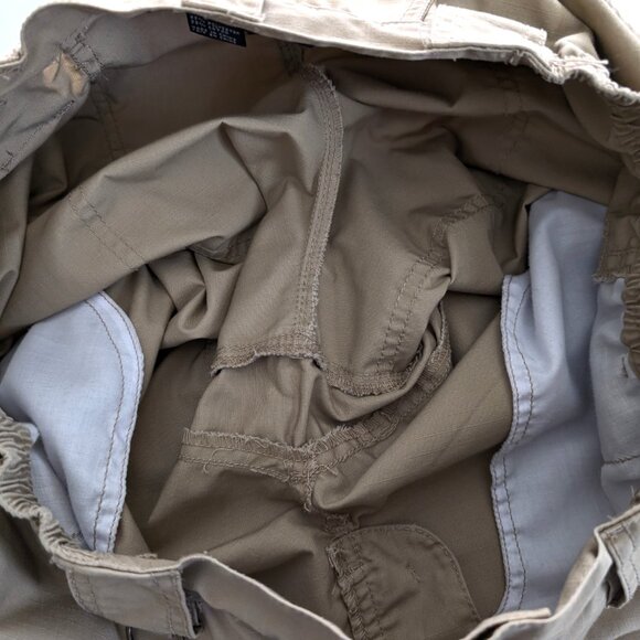 511 TACTICAL Pants Women's 12 Taclite Beige Outdoor Zip Button Pockets Casual - Picture 8 of 14